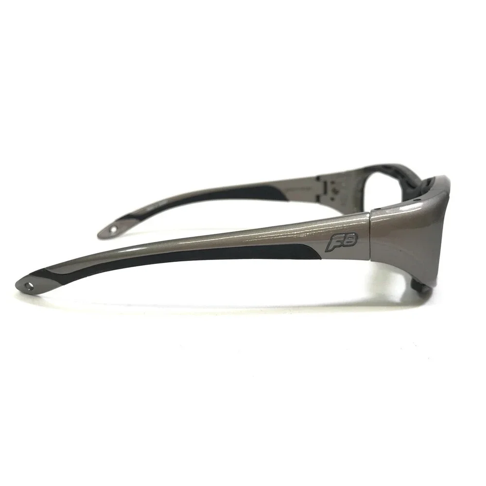 Rec Specs Athletic Goggles Frames SLAM XL #373 Black Polished Gray 55-19-135
